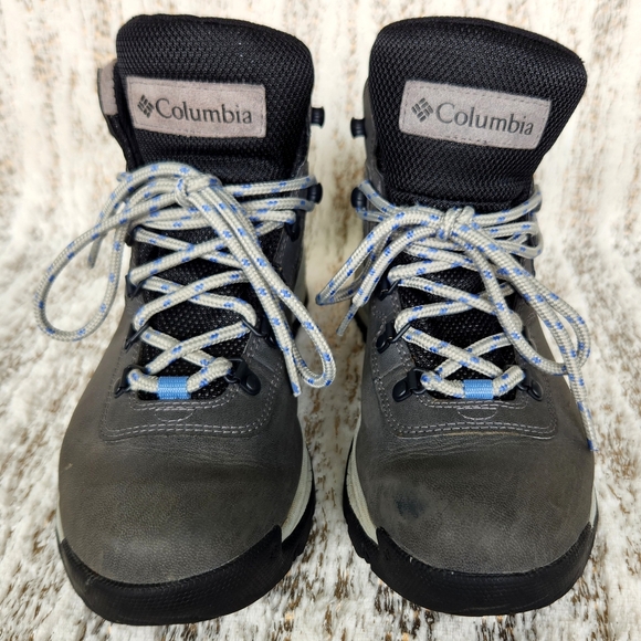 Columbia "Newton Ridge Plus Waterproof" Hiking Boot Grey | Women's Size 9.5 Wide - Picture 5 of 16